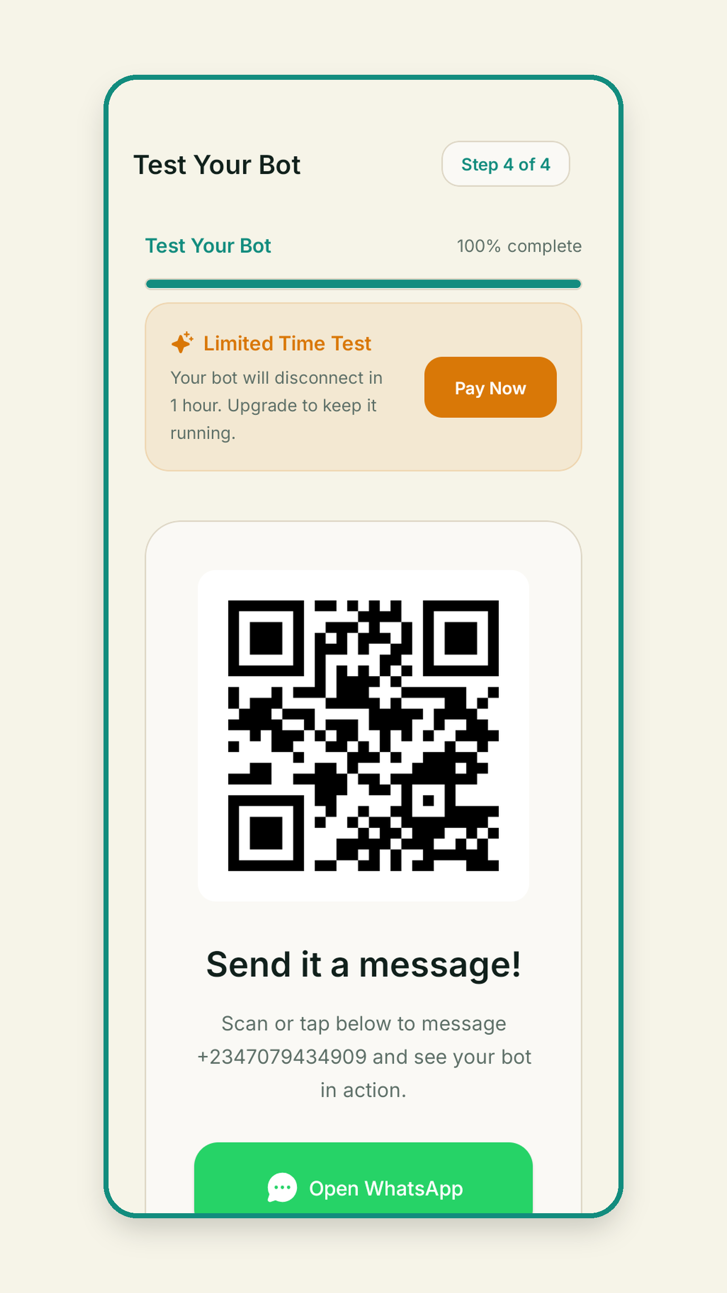 sabi お客ページ Sabi | AI WhatsApp Assistant for SMBs